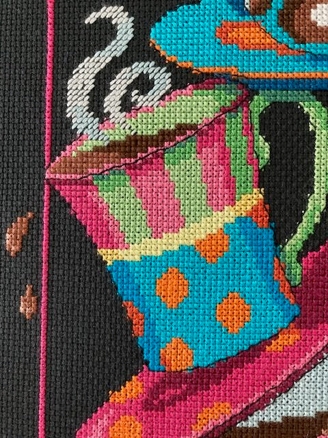 A Whole Lotta Latte Cross Stitch