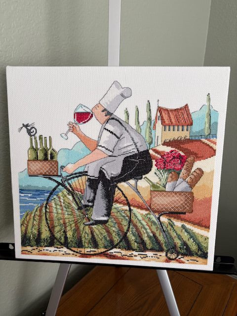 Fine Wine Cross Stitch