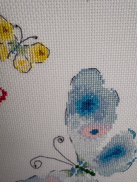 Butterfly Bunch Cross Stitch