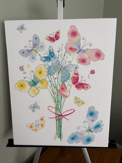 Butterfly Bunch Cross Stitch