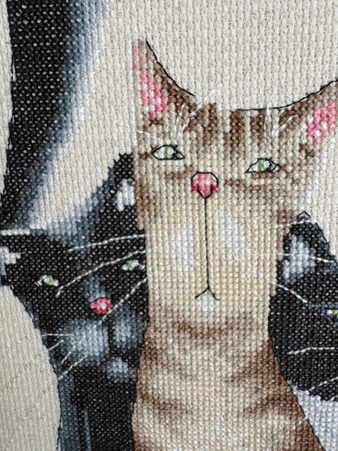 Kitty Trio Cross Stitch