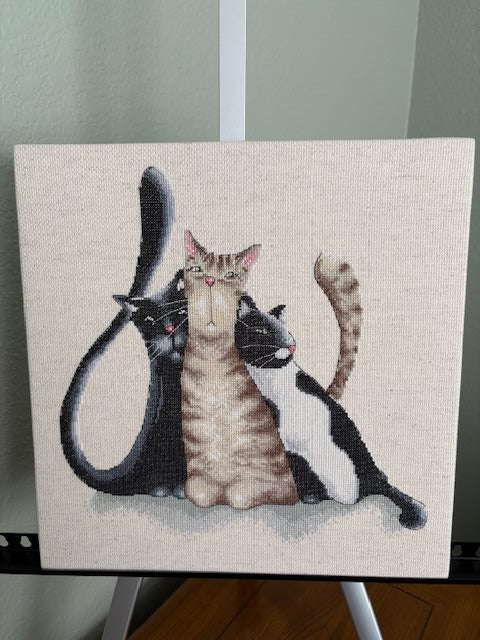 Kitty Trio Cross Stitch