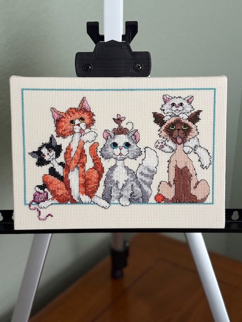 Home is Where the Cat Is Cross Stitch