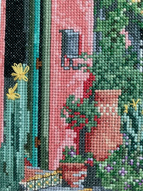 Tucked Away Tuscon Cross Stitch