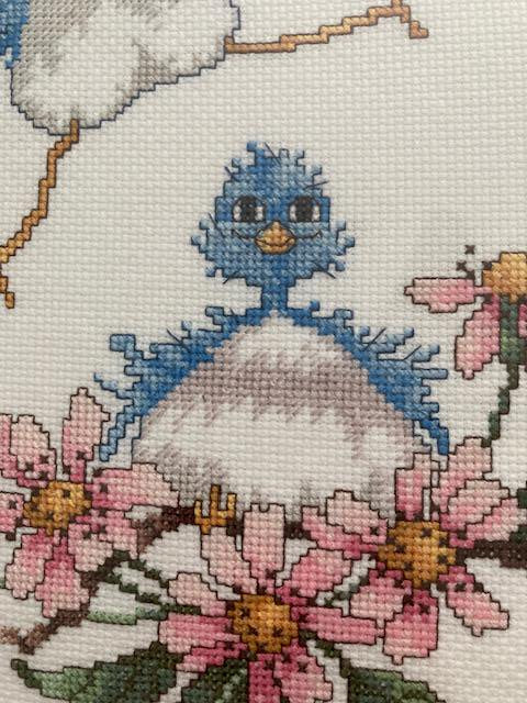 Wings of Love Cross Stitch