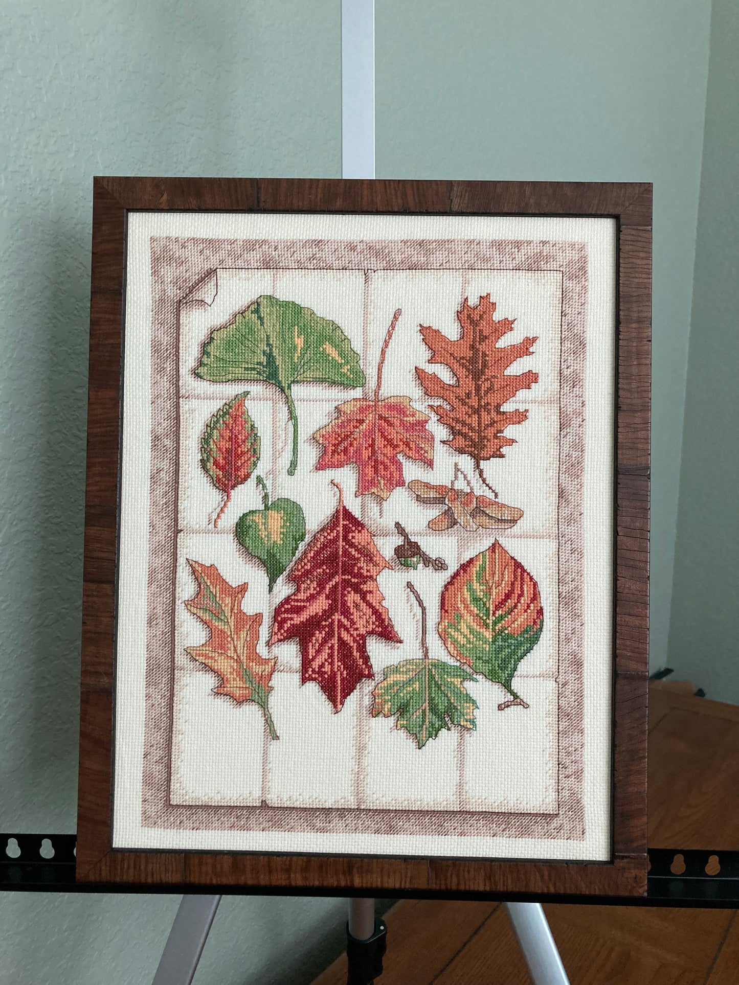 Leaves of Autumn Cross Stitch
