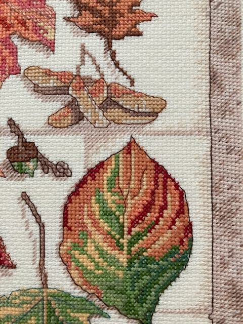 Leaves of Autumn Cross Stitch