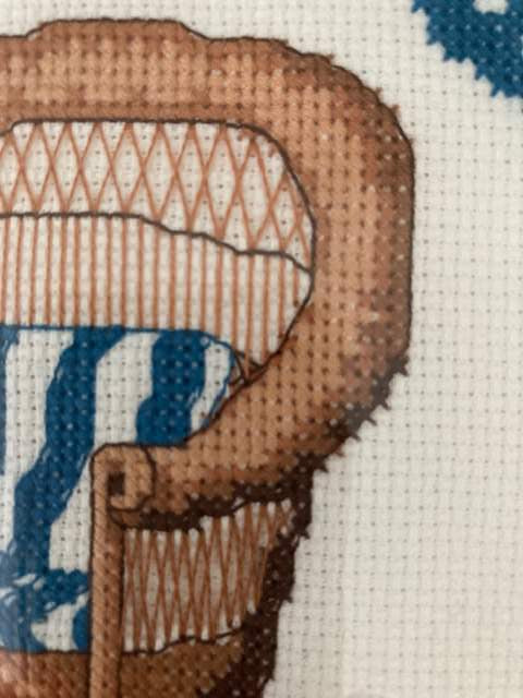 Front Porch Sitting II Cross Stitch