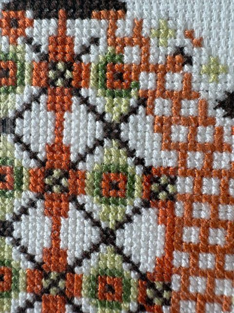 Pattern Pumpkin Cross Stitch