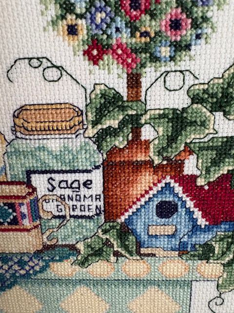 A Delightful Shelf Cross Stitch