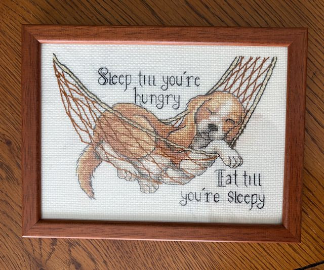 Nap Time Cross Stitch