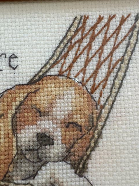 Nap Time Cross Stitch