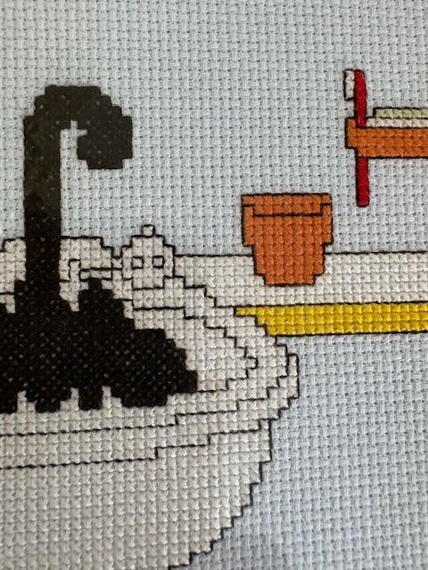 In-Sync Kitty Cross Stitch