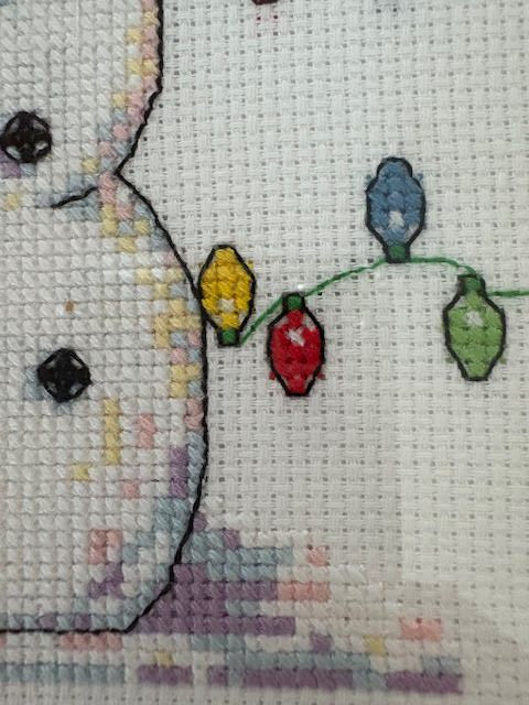 Holiday Snowman Cross Stitch
