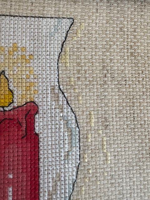 Candle Cross Stitch