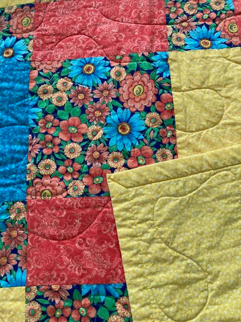 Tic Tac Toe Handmade Quilt