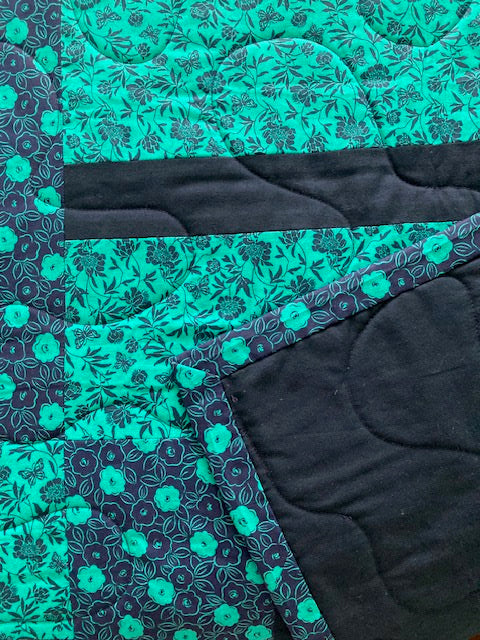 Banded Blocks I Handmade Quilt