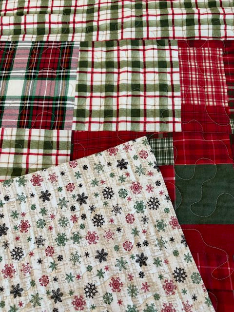 Mary Jane VII Christmas Handmade Quilt