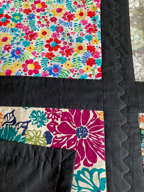 Big and Bold Handmade Quilt