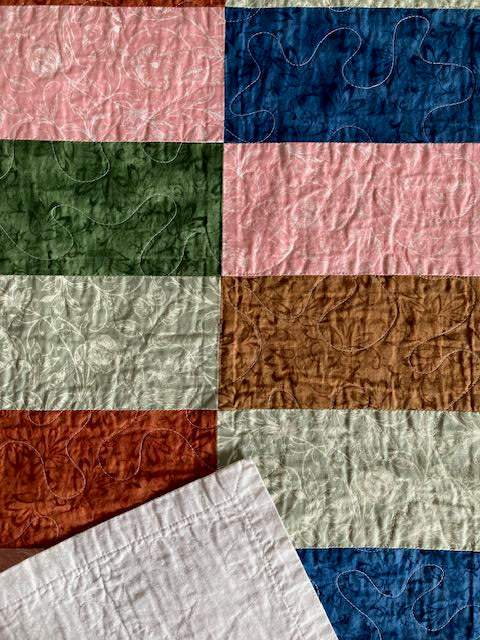 Floral Medley Handmade Quilt