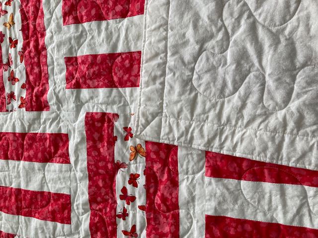 Butterflies Handmade Quilt