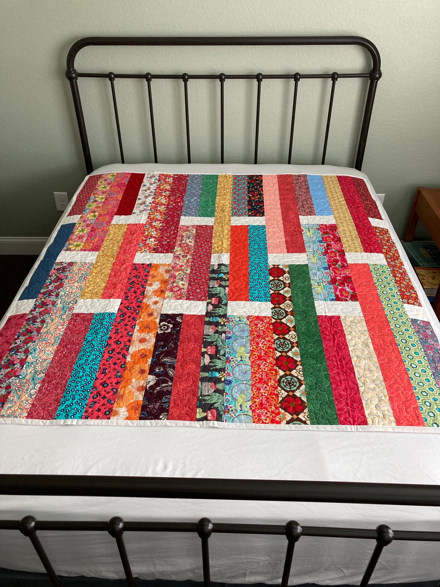 Stash Buster III Handmade Quiilt