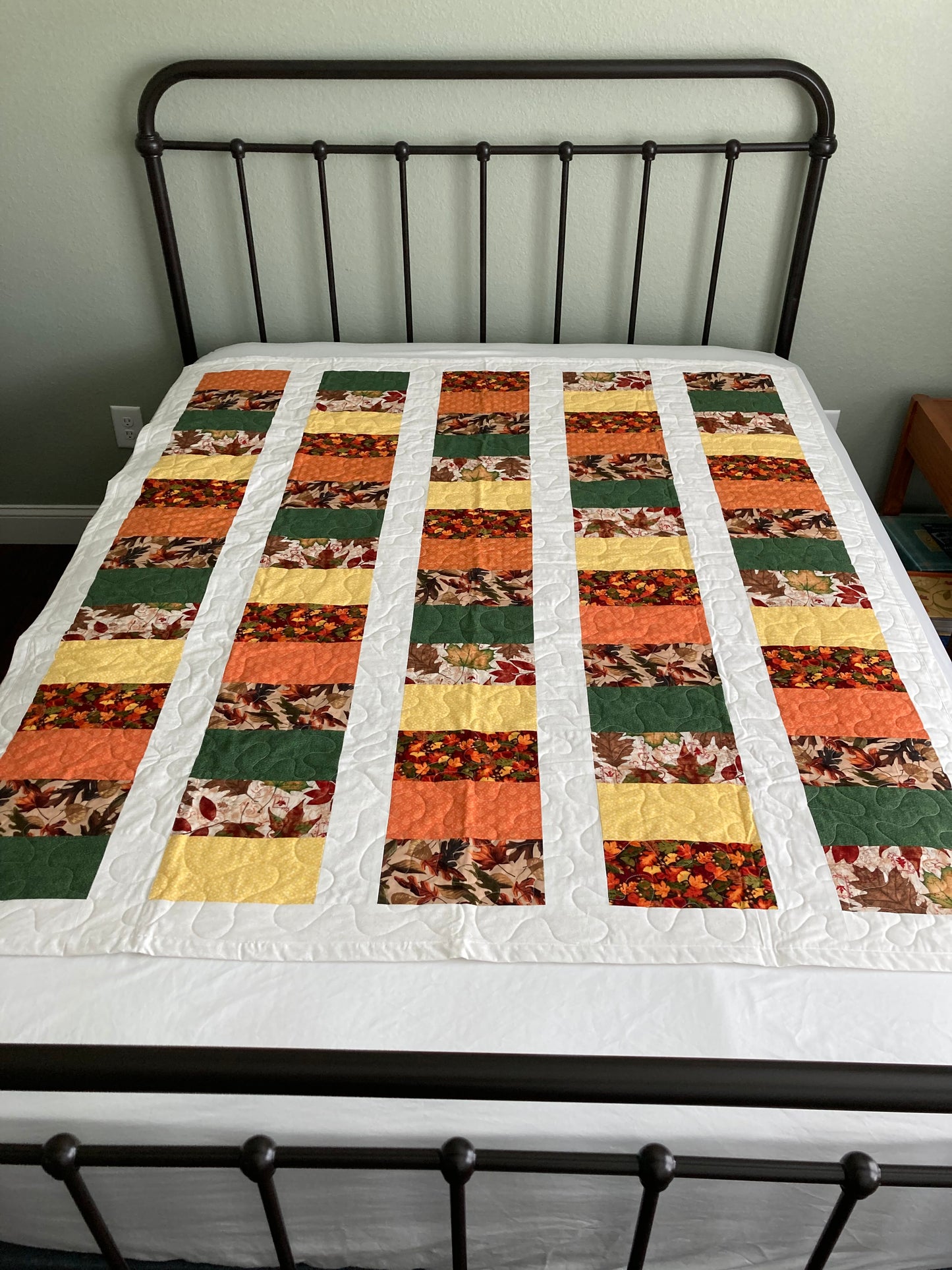 Stacks of Color II Handmade Quilt