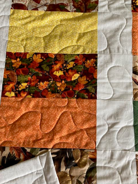 Stacks of Color II Handmade Quilt