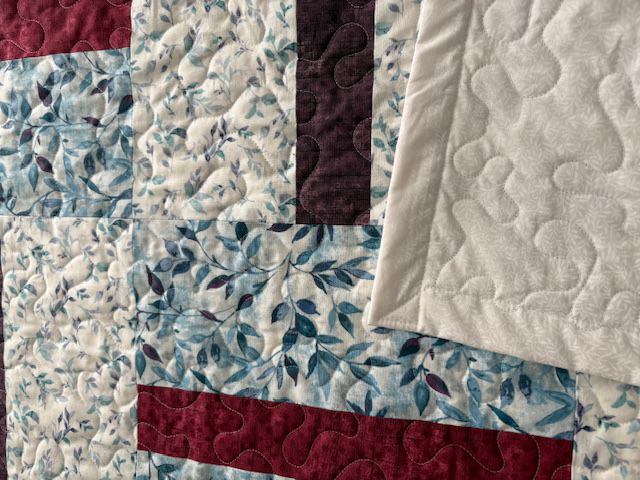 Banded Blocks II Handmade Quilt