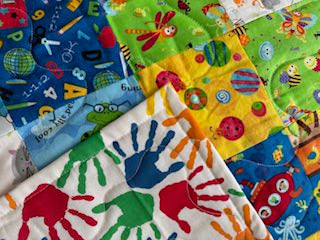 Grab a Remnant Children's I Handmade Quilt