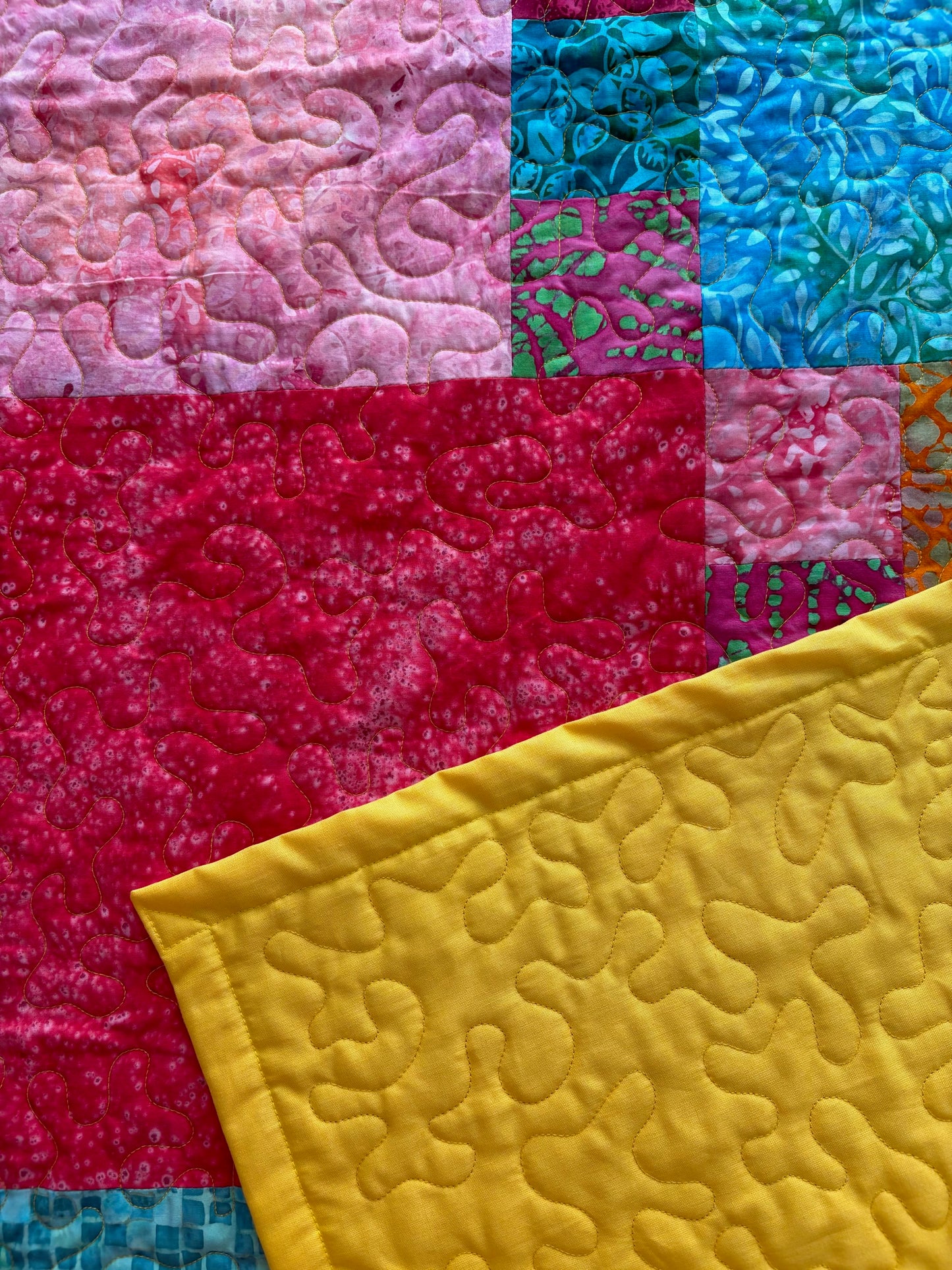 Four and One Handmade Quilt