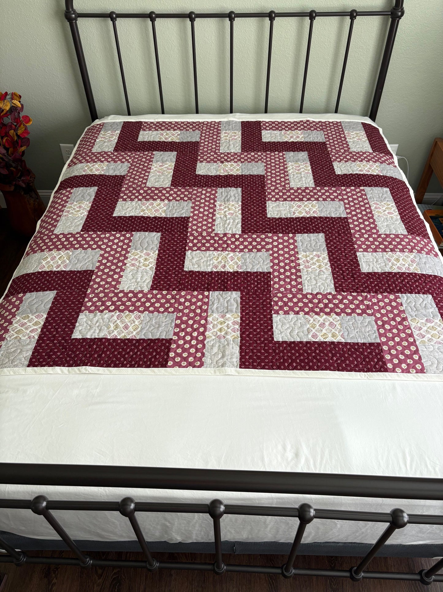 Zig Zag III Handmade Quilt
