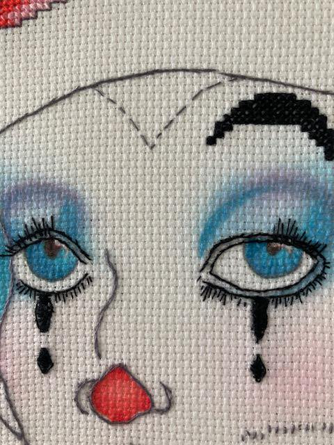 Mime Collage Cross Stitch