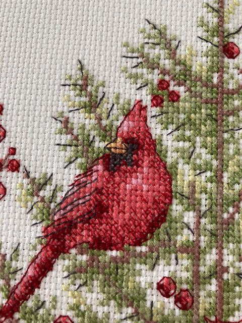 Birds & Berries Cross Stitch