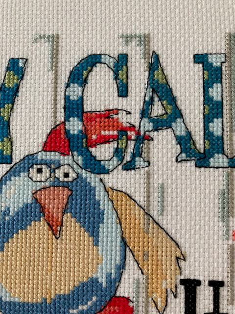 Stay Calm Cross Stitch