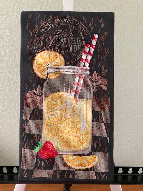 Lemonade Diner Cross Stitch