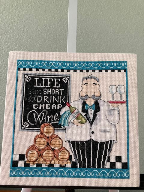 Cheap Wine Cross Stitch