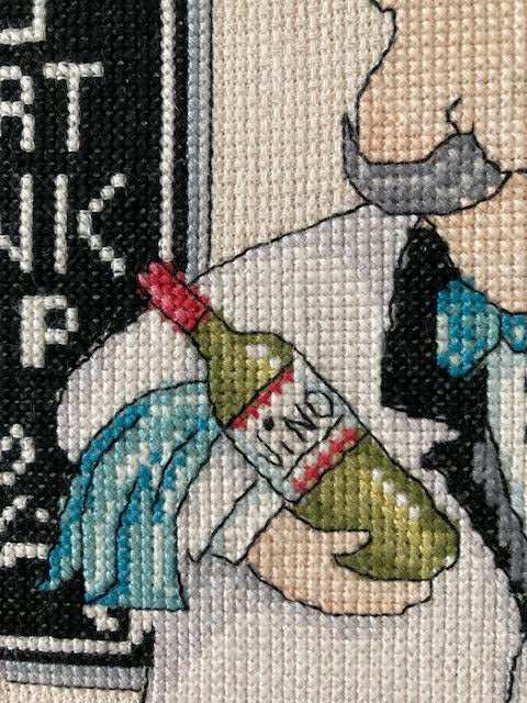 Cheap Wine Cross Stitch