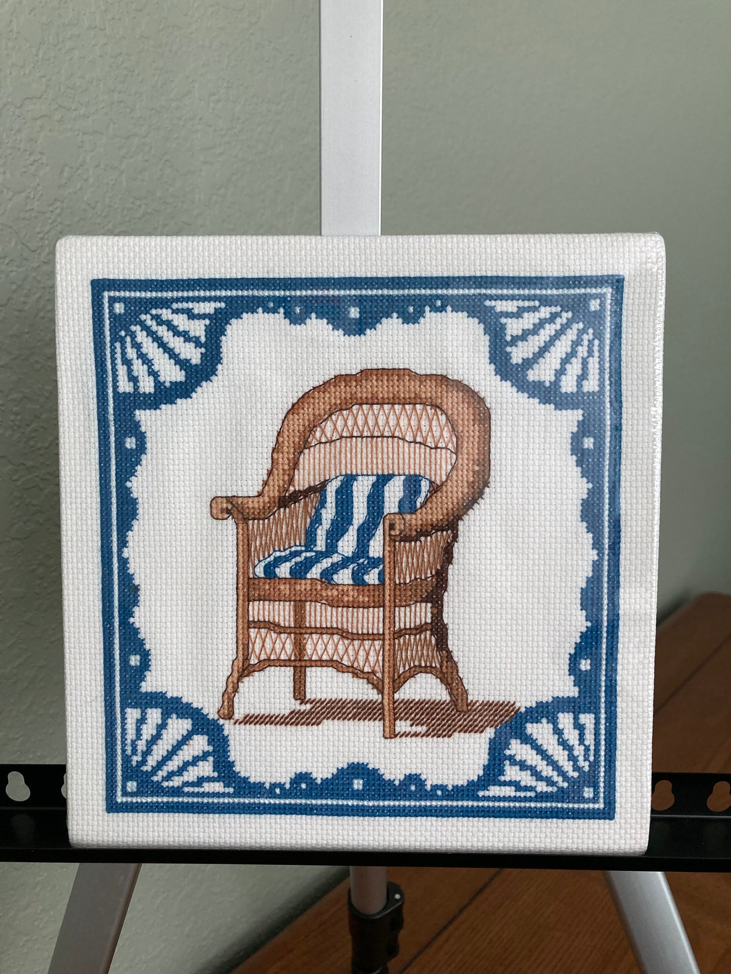 Front Porch Sitting II Cross Stitch