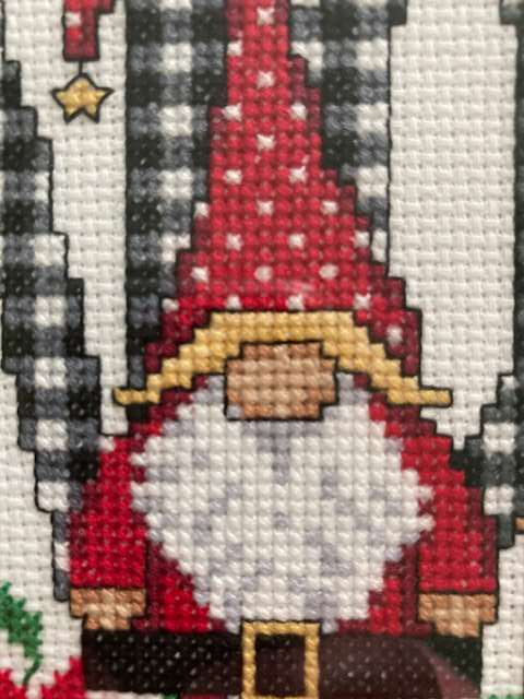 Gnome Noel Cross Stitch