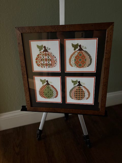 Pattern Pumpkin Cross Stitch