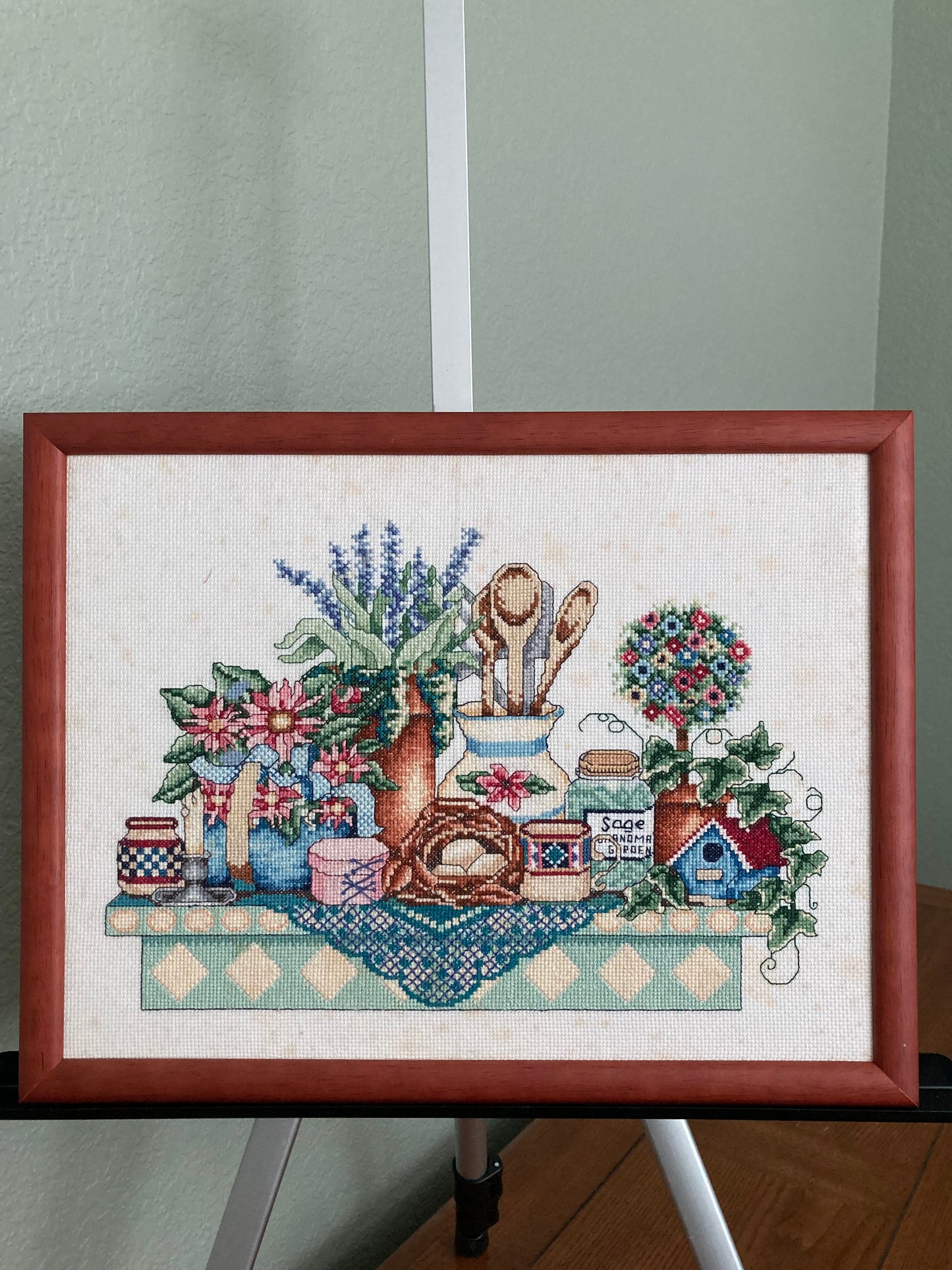 A Delightful Shelf Cross Stitch