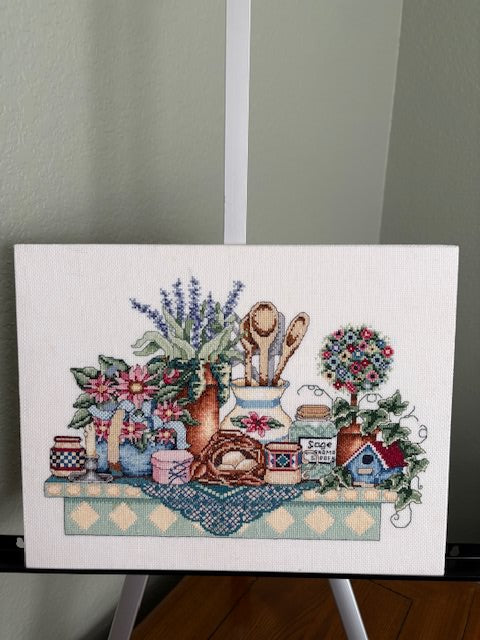 A Delightful Shelf Cross Stitch