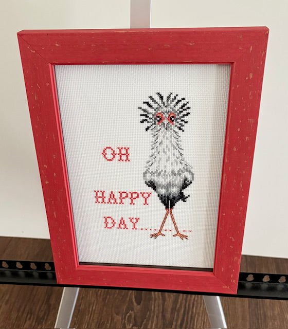 Oh Happy Day Cross Stitch
