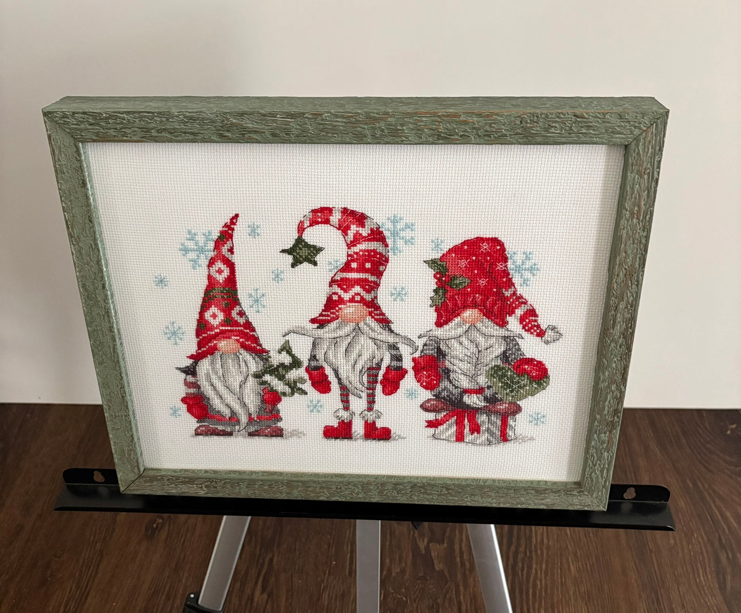 Christmas Gnomes Cross Stitch