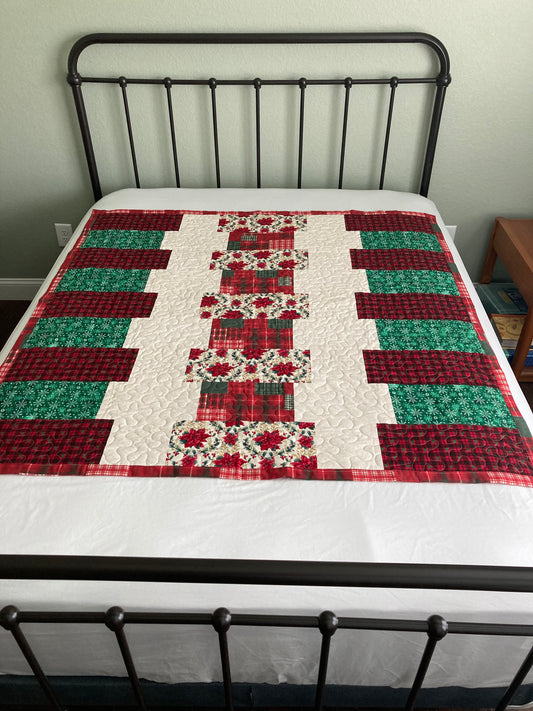 Christmas Plaids Christmas Handmade Quilt