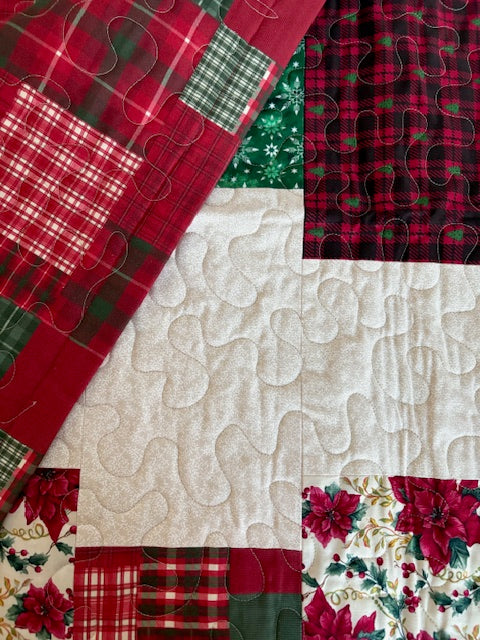 Christmas Plaids Christmas Handmade Quilt