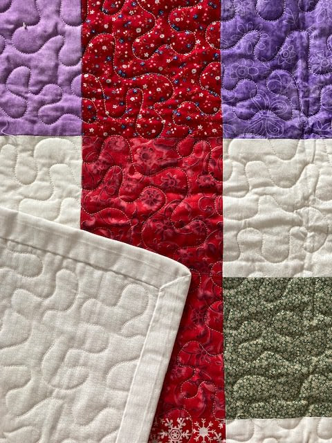 Carpenter's Square II Handmade Quilt