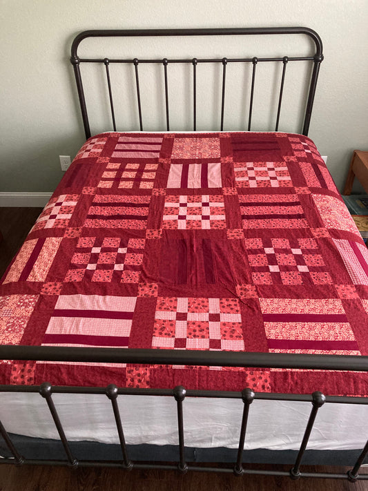 Tic Tac Toe and More Handmade Quilt