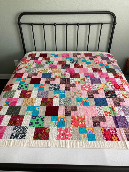 Grab a Remnant III Handmade Quilt